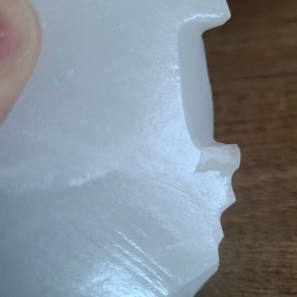 White marble ashtray turtle shape. - Picture 7 of 7